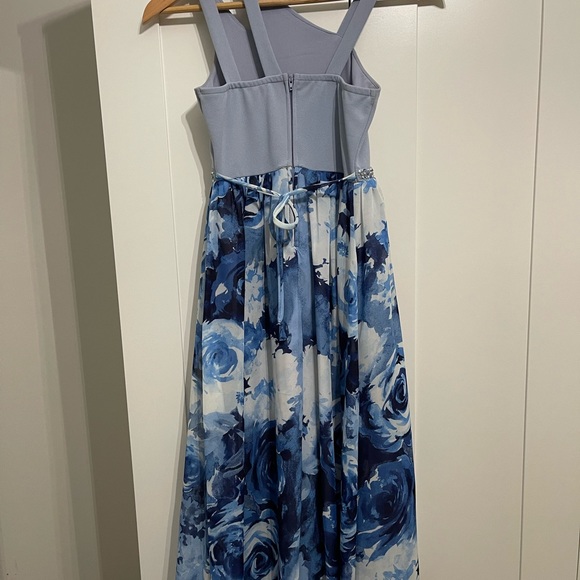 Xtraordinary Dress Blue from Dillards. Worn once and no stains or tears. - Picture 2 of 5